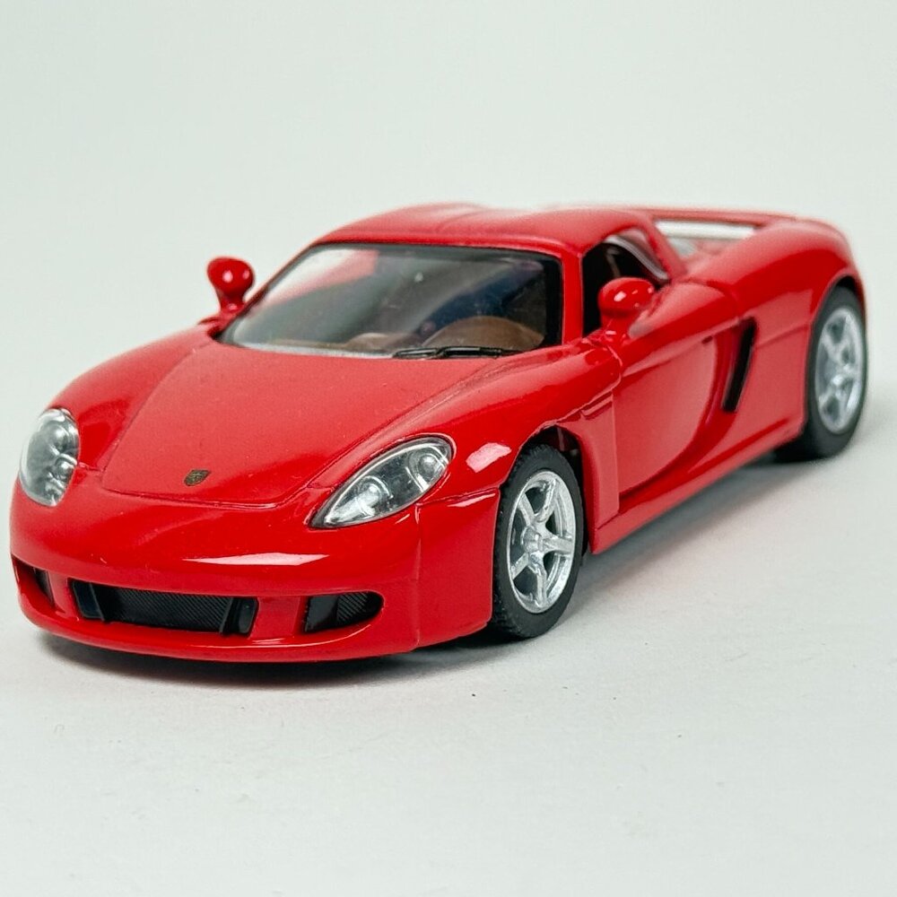 Kinsmart Porsche Carrera GT Red Diecast Car 1:36 Supercar Man Cave